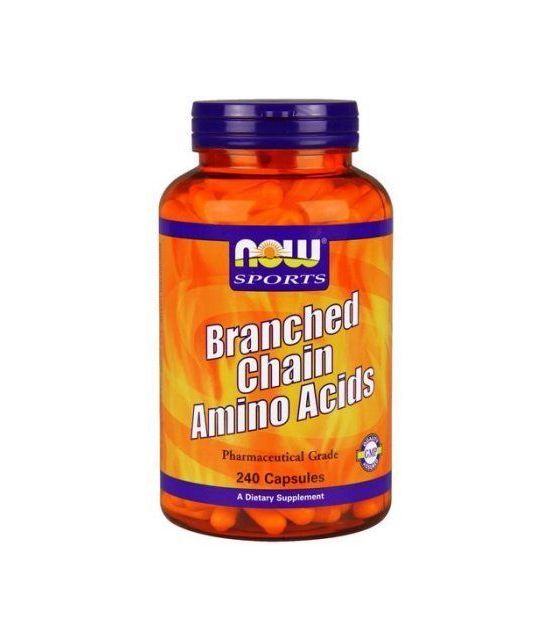 NOW Sport Foods Ramifiés Acides aminés 240 Capsules