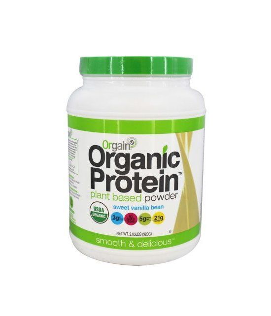 Orgain usine de protéines organiques à base de poudre douce gousse de vanille 203 LB