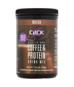 Cliquez protéines Mocha Espresso Drink Mix 158 oz