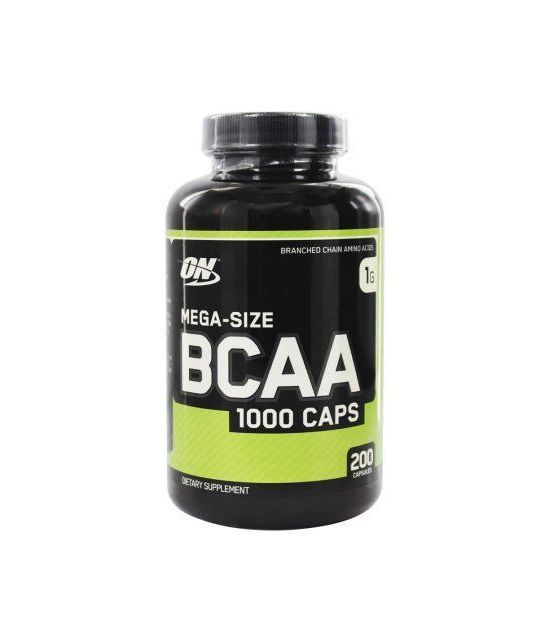 OPTIMUM NUTRITION - BCAA 1000 Caps 1000 mg. - 200 Capsules