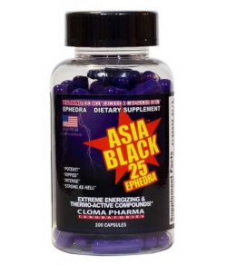 ASIA BLACK 25 EPHEDRA