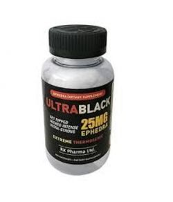 ULTRA BLACK 25 MG D'EPHEDRA 100CAPS