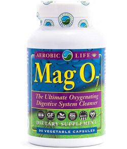 AEROBIC LIFE MAG O7 OXYGÈNE OXYGÈNE SYSTÈME DIGESTIF NETTOYANT 90 GÉLULES