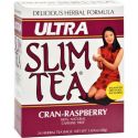 Hobe Labs Ultra Slim Tea Cran-framboise - 24 sachets de thé