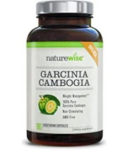 NATUREWISE PURE GARCINIA CAMBOGIA 2 MOIS DAPPROVISIONNEMENT 180 POINTS