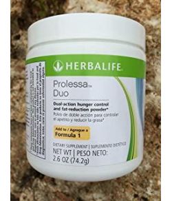 PROLESSA DUO FOURNIT PENDANT 7 JOURS UNE POUDRE A DOUBLE ACTION CONTRE LA FAIM ET POUR LA REDUCTION DES GRAISSES