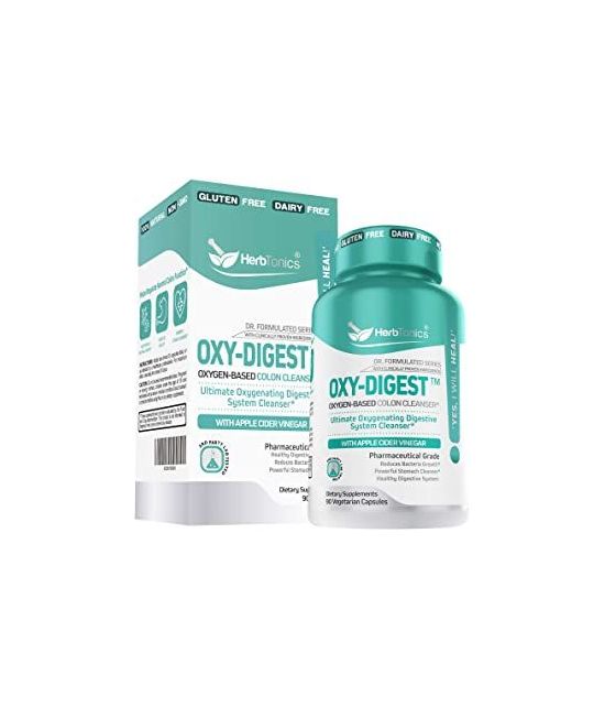 OXYDIGESTION A BASE DOXYGENE POUR NETTOYER ET DETOXIFIER LE COLON 90 CAPSULES