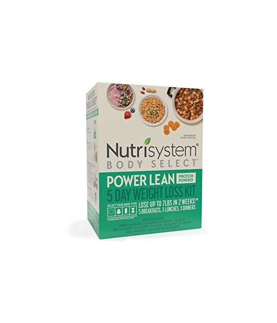 NUTRISYSTEM BODY SELECT POWER LEAN KIT DE PERTE DE POIDS EN 5 JOURS