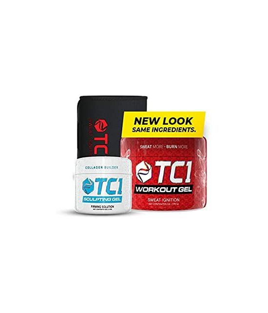 TC1 WAIST BELT BUNDLE WITH TC1 SCULPT AND TC1 ADVANCED TOPICAL SWEAT