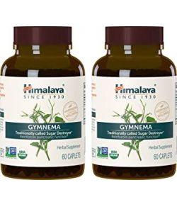 HIMALAYA ORGANIC GYMNEMA SYLVESTRE 700 MG 60 CAS 2 PACK