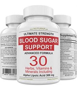 BLOOD SUGAR SUPPORT SUPPLEMENT  30 HERB