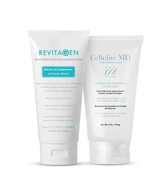 PAQUET MD CELLULITE AVEC REVITAGENE  POUR REDUIRE LA CELLULITE  LES VERGETURES 2 ITEMS