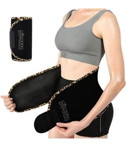 ENTRAINEUR DE TAILLE MIZATTO POUR FEMMES ET HOMMES AUTOCOLLANT PUISSANT CEINTURE DE NEOPRENE POUR LENTRAINEMENT