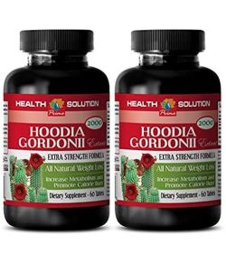 EXTRAIT DE HOODIA GORDONII 2000MG DE HOODIA GORDONII PLUS 2 BOUTEILLES 120 COMPRIMES