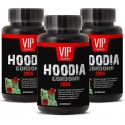 SUPER HOODIA GORDONII POWER  EXTRAIT PUR DE HOODIA GORDONII 2000MG 3 FLACONS 180 CAPSULES