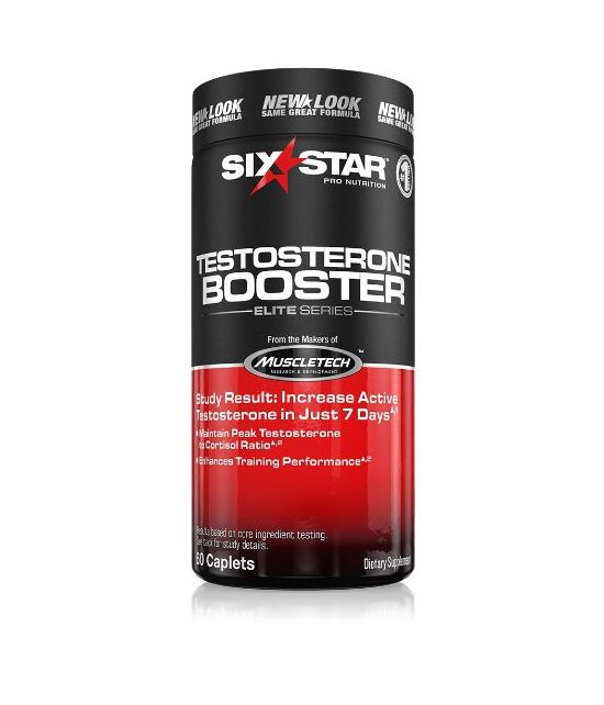 Six Star Testosterone Booster, Caplets, 60 ea