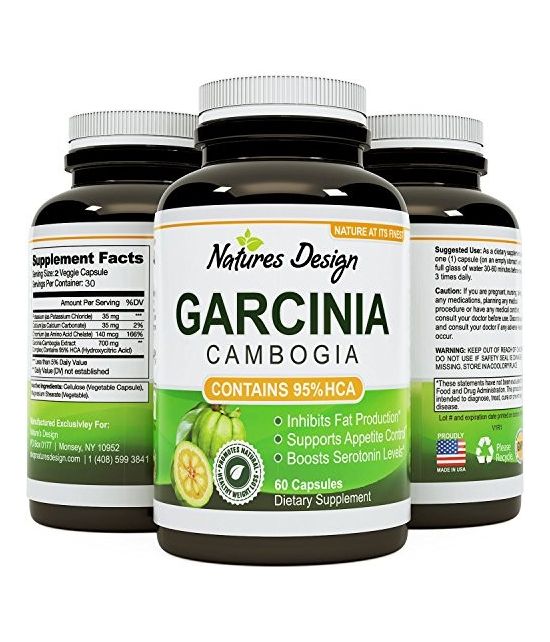 HCA Garcinia Cambogia  Bloqueur Glucides et Graisses 60 caps