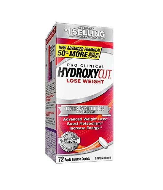 Hydroxycut Pro Clinical 72 capsules