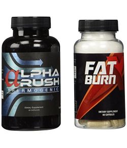 Alpha Rush and Fat Burn X Combo Pack