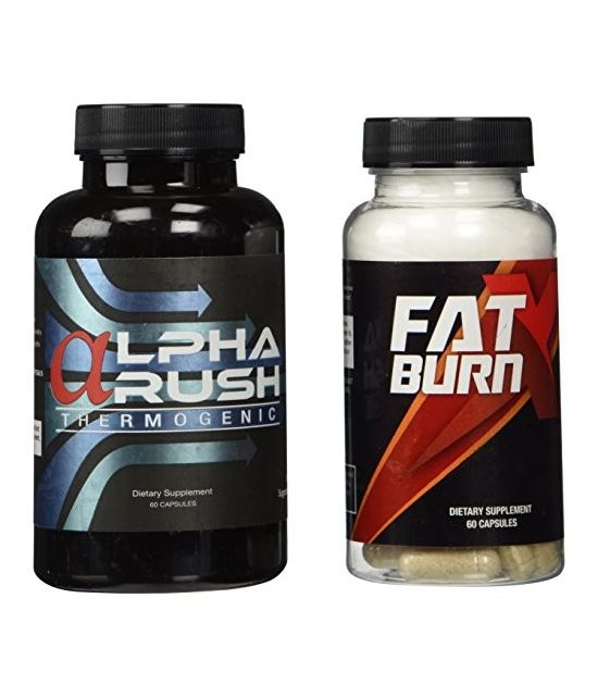 Alpha Rush and Fat Burn X Combo Pack