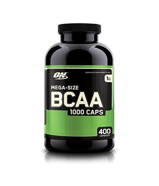 BCAA Capsules, 1000mg, 400 Caps