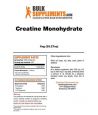 POUDRE DE CREATINE 1 KG PURE