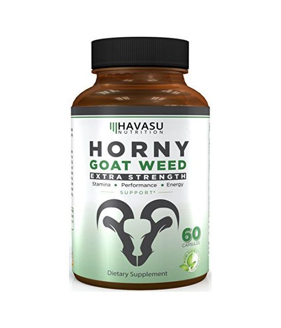 Extra Strength Horny Goat Weed Extract With Muira Puama for Performance & Natural Libido Boost in Men & Women with Maca